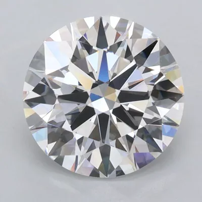 2.73ct D FL Rare Carat Ideal Cut Round Lab Grown Diamond