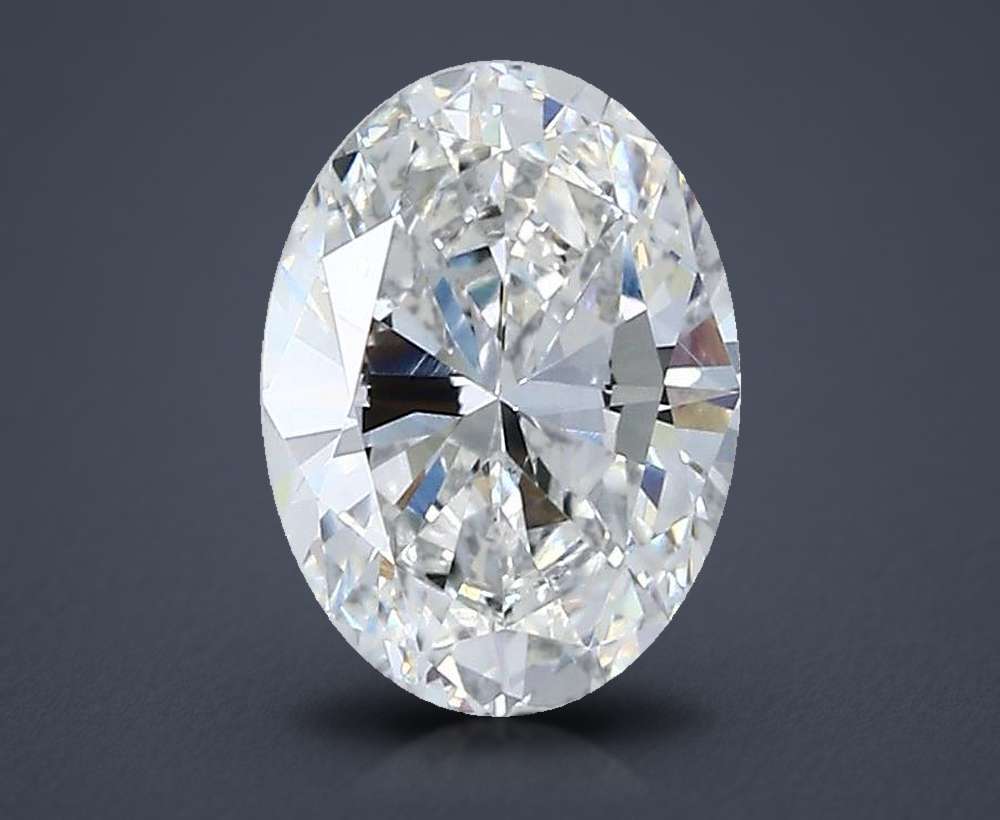 1.18ct F VS2 Very Good Cut Oval Diamond