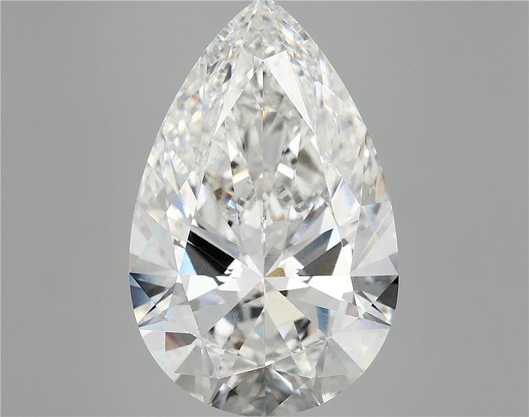 10.48ct F VVS2 Rare Carat Ideal Cut Pear Lab Grown Diamond