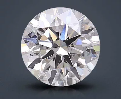 3.11ct G SI1 Rare Carat Ideal Cut Round Lab Grown Diamond