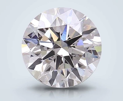 3.11ct G SI1 Rare Carat Ideal Cut Round Lab Grown Diamond