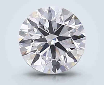 1.09ct E VS1 Rare Carat Ideal Cut Round Lab Grown Diamond