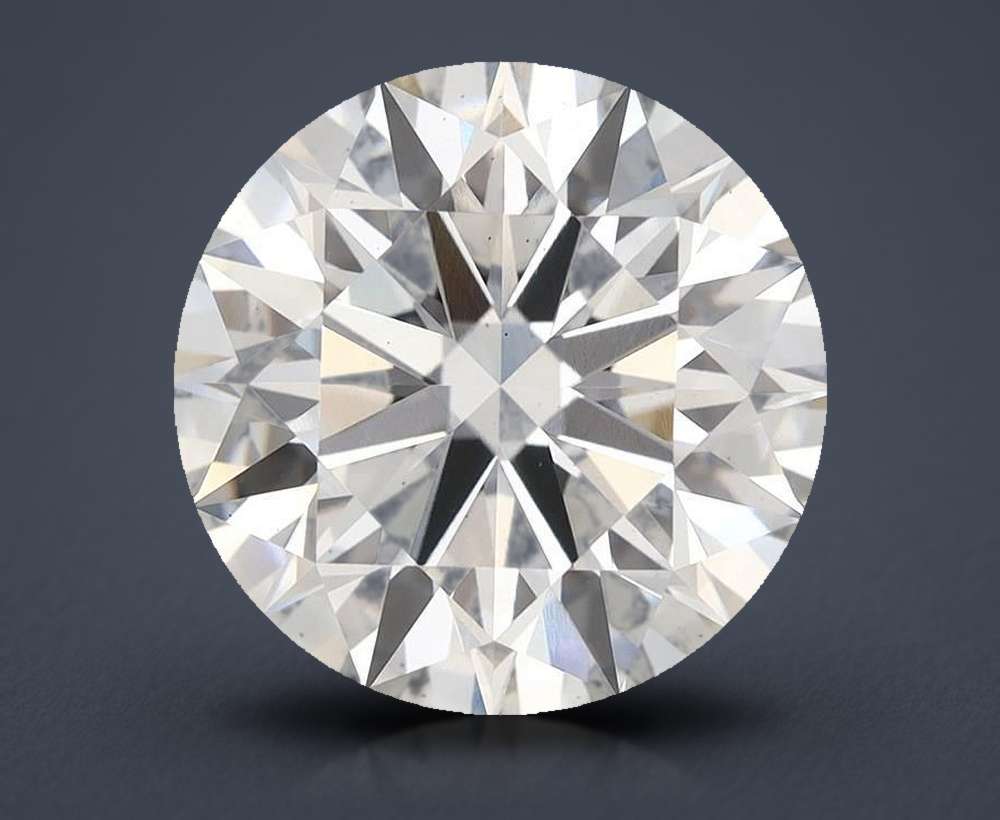 7.16ct G VS2 Rare Carat Ideal Cut Round Lab Grown Diamond