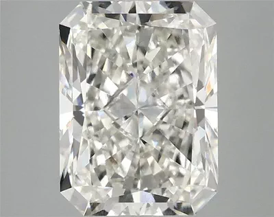 3.03ct H VS2 Rare Carat Ideal Cut Radiant Lab Grown Diamond