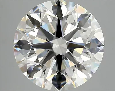 5.04ct G VVS2 Rare Carat Ideal Cut Round Diamond