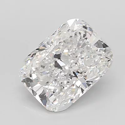 5.08ct E VVS2 Rare Carat Ideal Cut Cushion Lab Grown Diamond