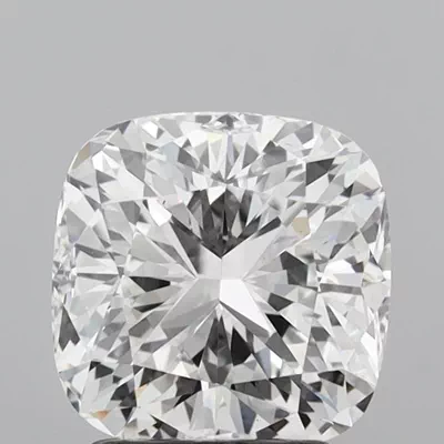 3.04ct E VS1 Rare Carat Ideal Cut Cushion Lab Grown Diamond