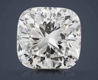 3.04ct E VS1 Rare Carat Ideal Cut Cushion Lab Grown Diamond