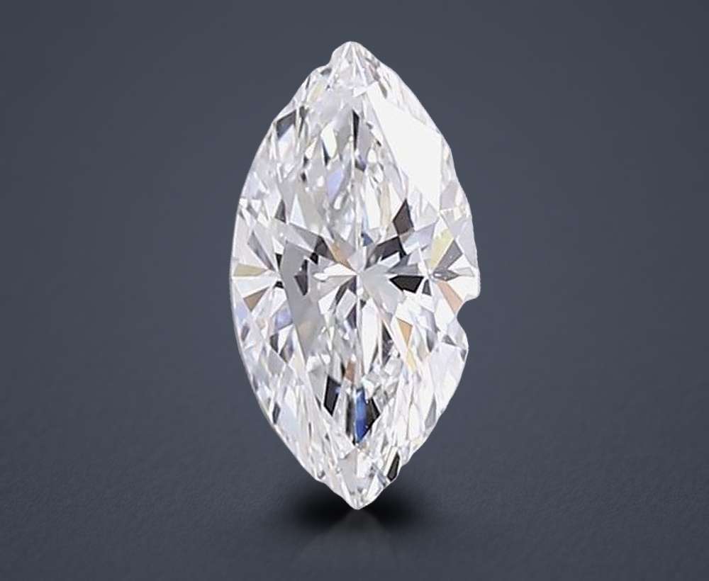 1.57ct E VVS2 Rare Carat Ideal Cut Marquise Lab Grown Diamond