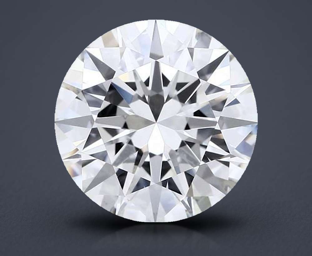 4.03ct J VS2 Excellent Cut Round Diamond