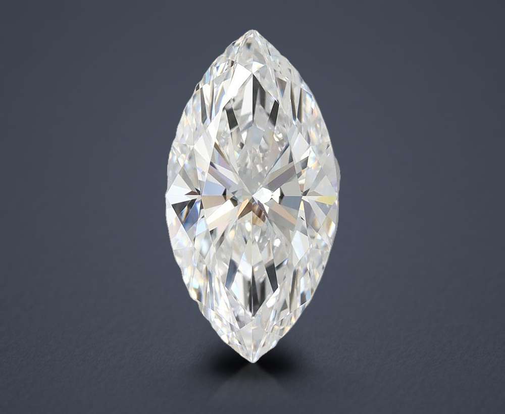 2.18ct D FL Rare Carat Ideal Cut Marquise Lab Grown Diamond