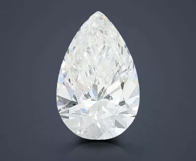 3.53ct F VS1 Rare Carat Ideal Cut Pear Lab Grown Diamond