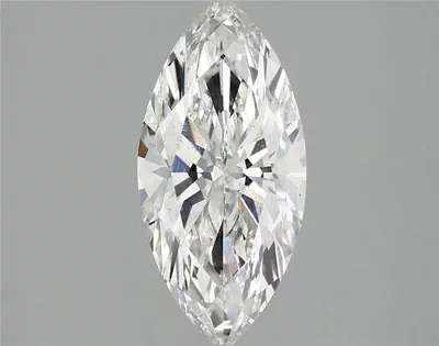 1.41ct F VS2 Rare Carat Ideal Cut Marquise Lab Grown Diamond