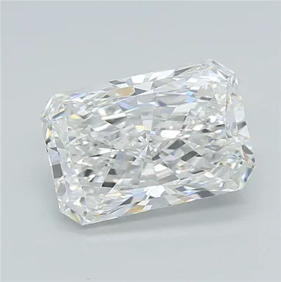 2.54ct E VS1 Rare Carat Ideal Cut Radiant Lab Grown Diamond