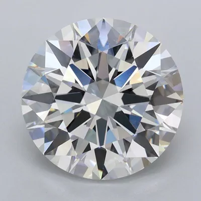 3.08ct E VVS1 Rare Carat Ideal Cut Round Lab Grown Diamond