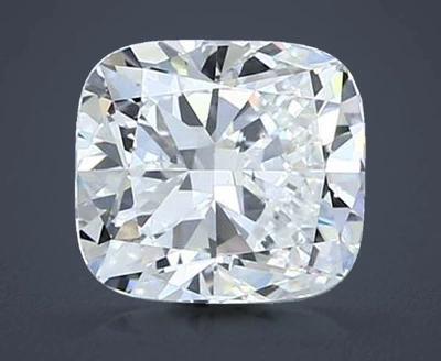 2.02ct H VS2 Rare Carat Ideal Cut Cushion Diamond