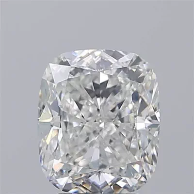 4.02ct D SI1 Very Good Cut Cushion Diamond
