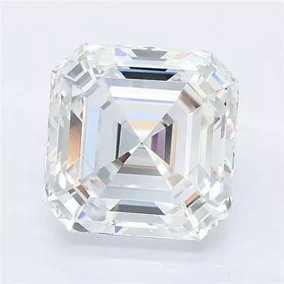 3.08ct E VS1 Rare Carat Ideal Cut Asscher Lab Grown Diamond