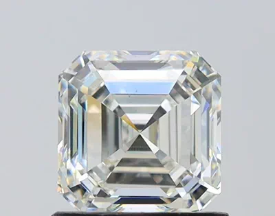 1.40ct G VS2 Rare Carat Ideal Cut Asscher Lab Grown Diamond