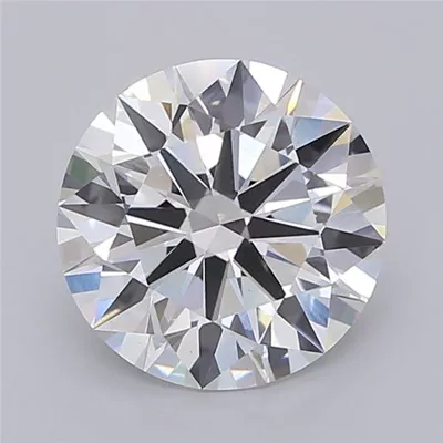 3.04ct F VS1 Rare Carat Ideal Cut Round Lab Grown Diamond