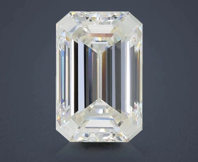 5.04ct G VS1 Rare Carat Ideal Cut Emerald Lab Grown Diamond