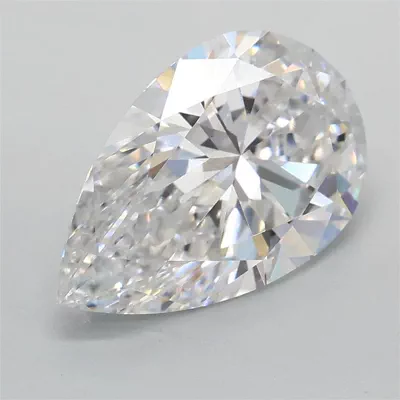 2.05ct E VS1 Rare Carat Ideal Cut Pear Lab Grown Diamond
