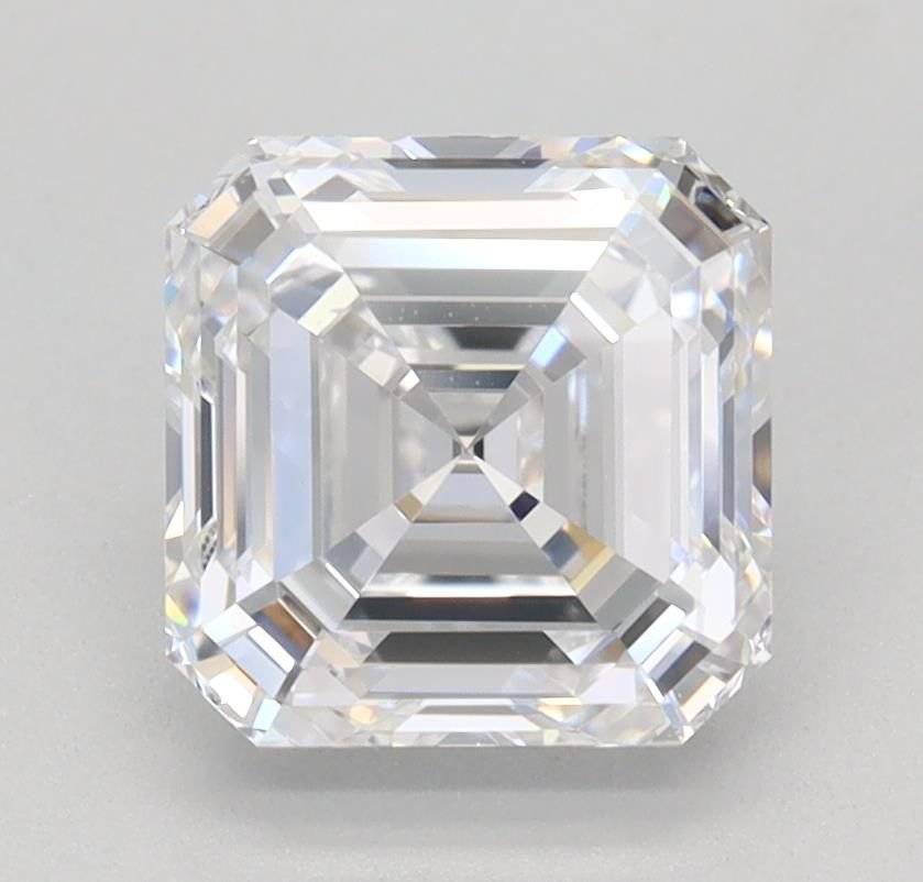 1.61ct D VVS2 Rare Carat Ideal Cut Asscher Lab Grown Diamond