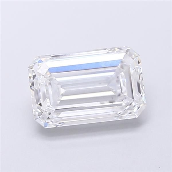 2.09ct D VS2 Rare Carat Ideal Cut Emerald Lab Grown Diamond