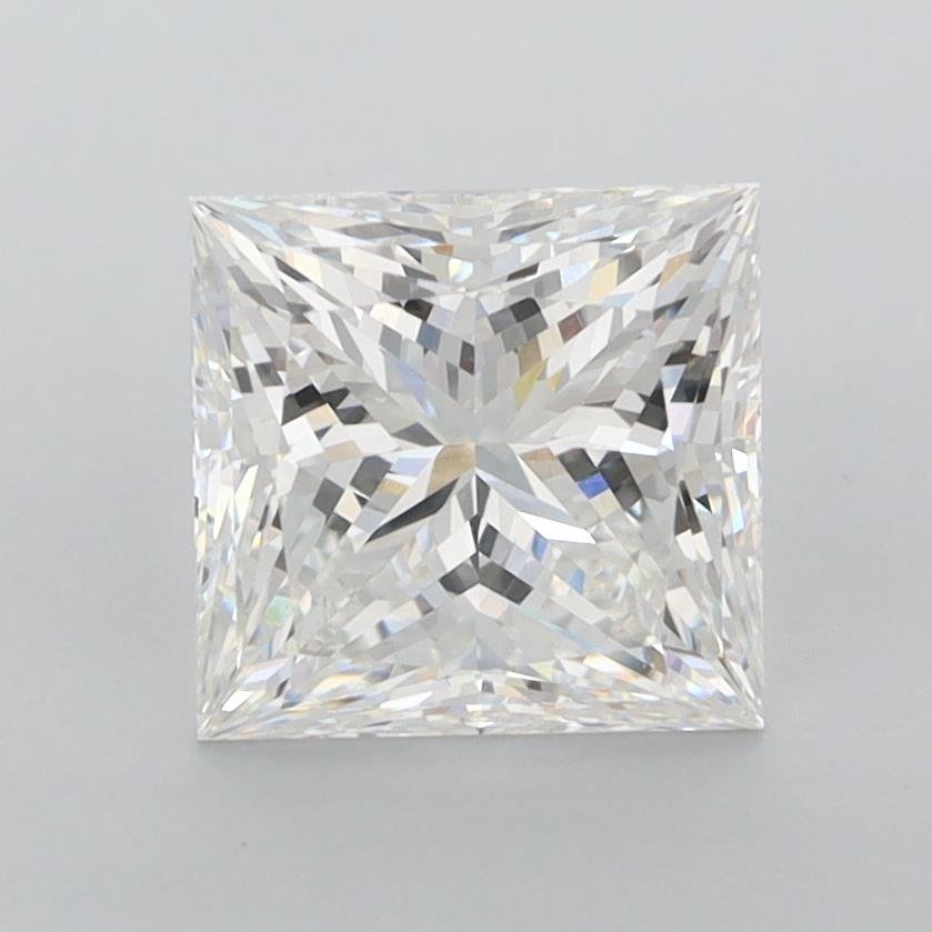 2.03ct E VVS2 Rare Carat Ideal Cut Princess Lab Grown Diamond