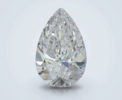 4.03ct D VS2 Rare Carat Ideal Cut Pear Lab Grown Diamond