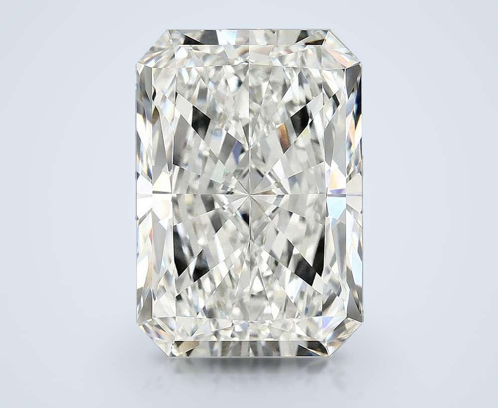 10.76ct F VVS2 Rare Carat Ideal Cut Radiant Lab Grown Diamond