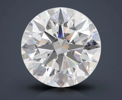 4.31ct D FL Rare Carat Ideal Cut Round Lab Grown Diamond