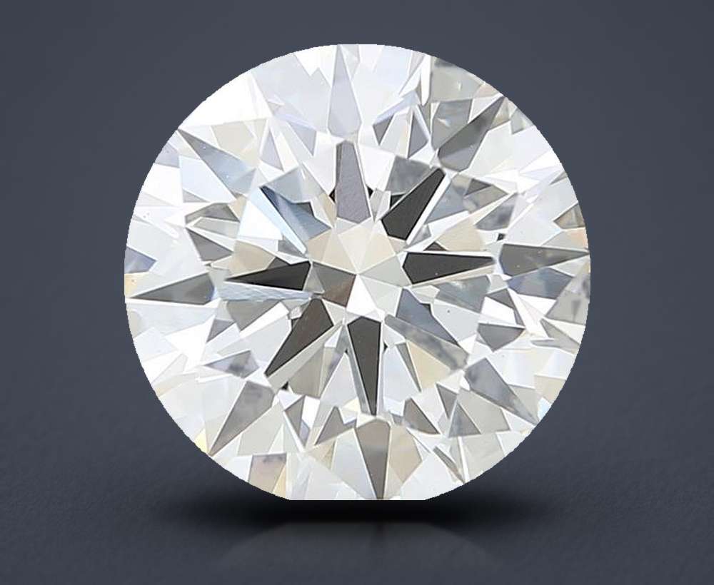 5.86ct H VS1 Rare Carat Ideal Cut Round Lab Grown Diamond