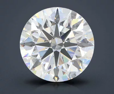 4.21ct F VVS1 Rare Carat Ideal Cut Round Lab Grown Diamond