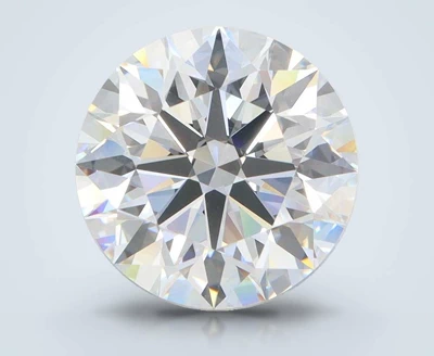 4.21ct F VVS1 Rare Carat Ideal Cut Round Lab Grown Diamond