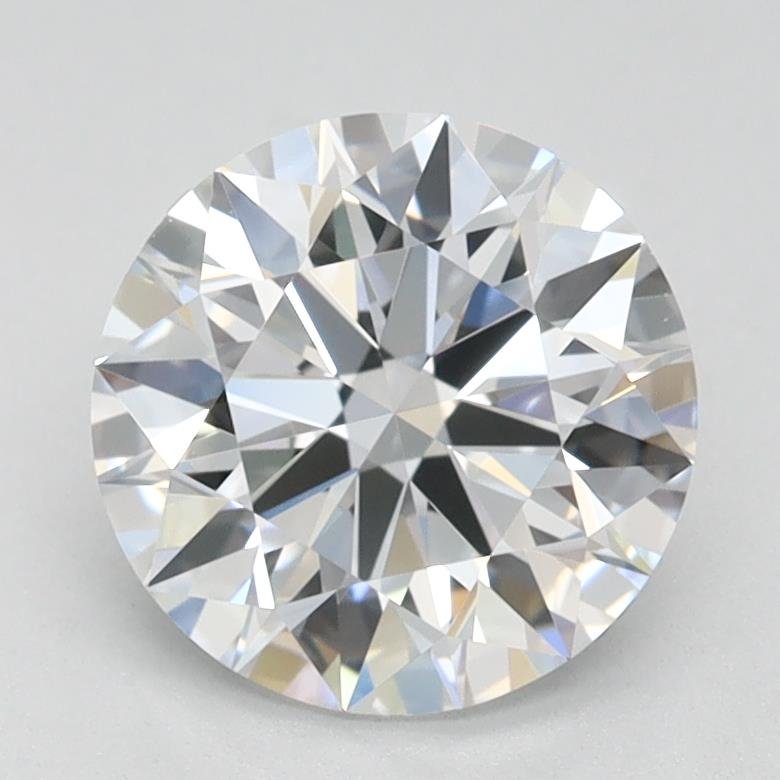 1.37ct D FL Rare Carat Ideal Cut Round Lab Grown Diamond