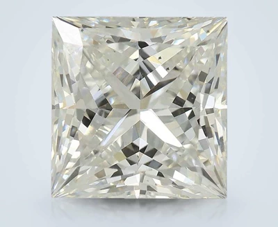 5.04ct G VS2 Rare Carat Ideal Cut Princess Lab Grown Diamond