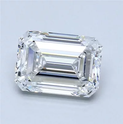 2.51ct D VS1 Rare Carat Ideal Cut Emerald Diamond