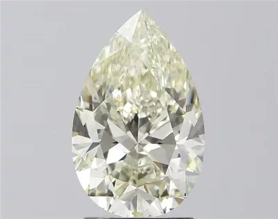 2.11ct K SI1 Rare Carat Ideal Cut Pear Diamond