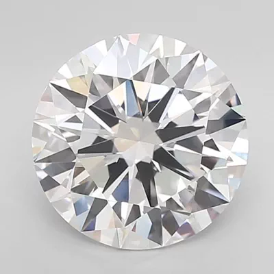 4.29ct E IF Excellent Cut Round Lab Grown Diamond