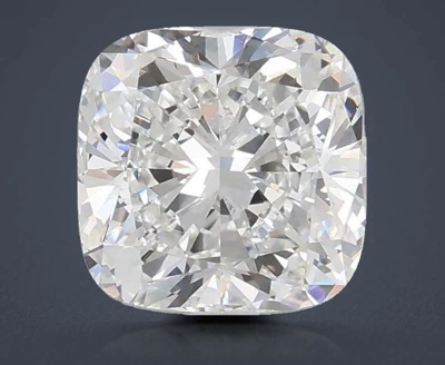 2.10ct E VVS2 Very Good Cut Cushion Lab Grown Diamond