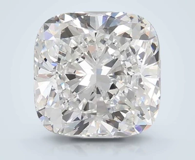 2.10ct E VVS2 Very Good Cut Cushion Lab Grown Diamond