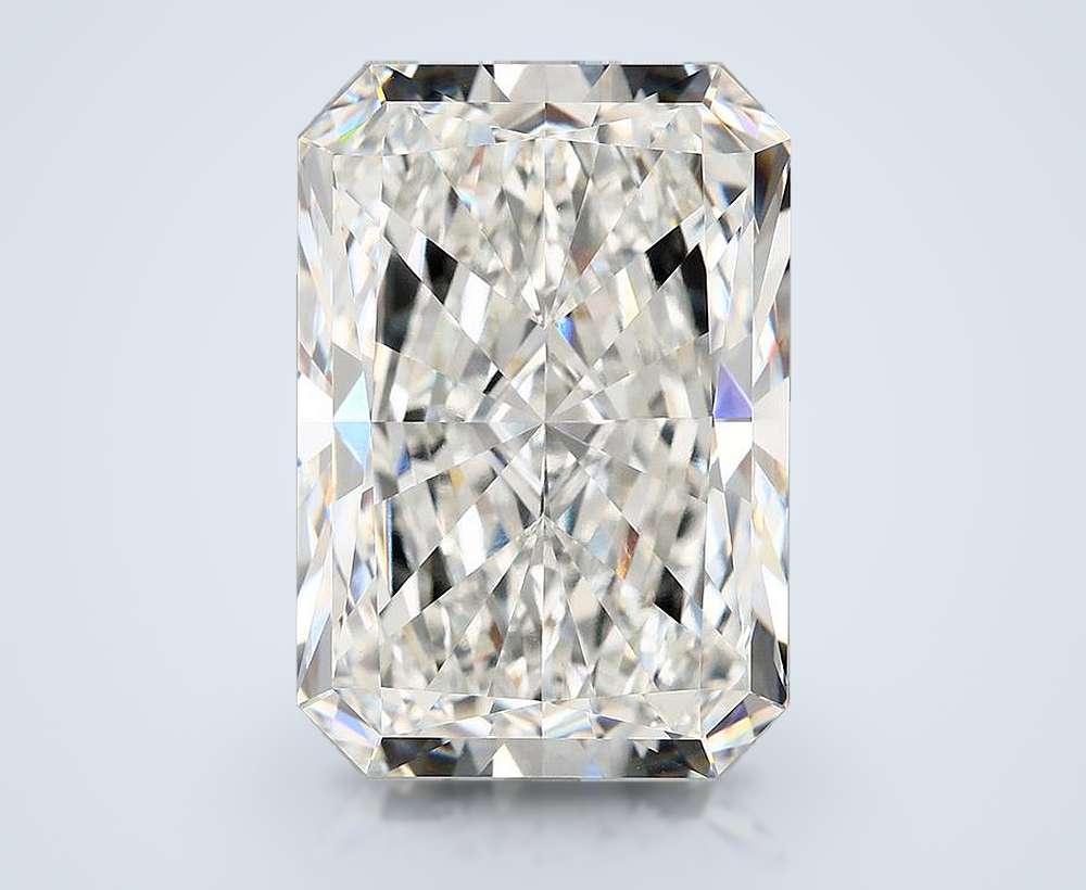 15.55ct F VVS2 Rare Carat Ideal Cut Radiant Lab Grown Diamond