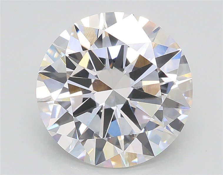 2.00ct E VVS2 Excellent Cut Round Lab Grown Diamond