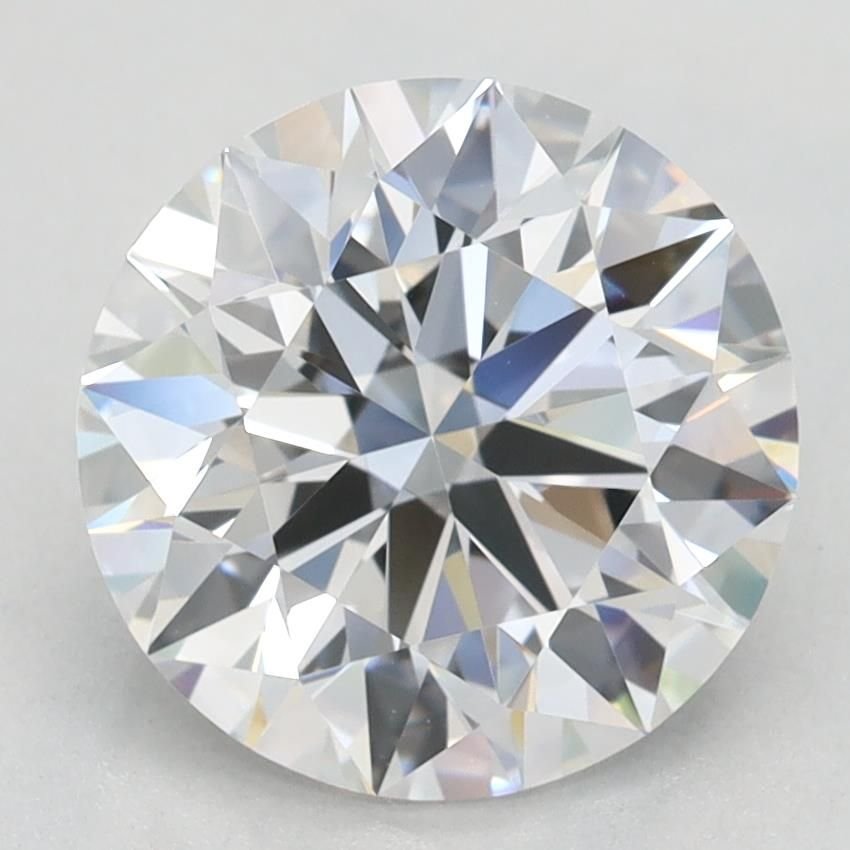 2.43ct D VVS1 Rare Carat Ideal Cut Round Lab Grown Diamond