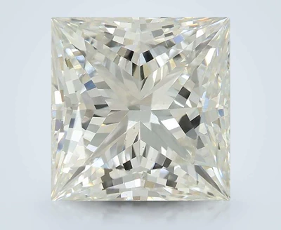 5.42ct F VS2 Rare Carat Ideal Cut Princess Lab Grown Diamond