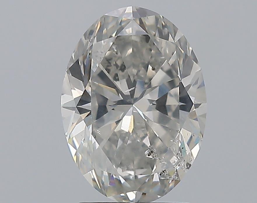 2.51ct H SI2 Very Good Cut Oval Diamond