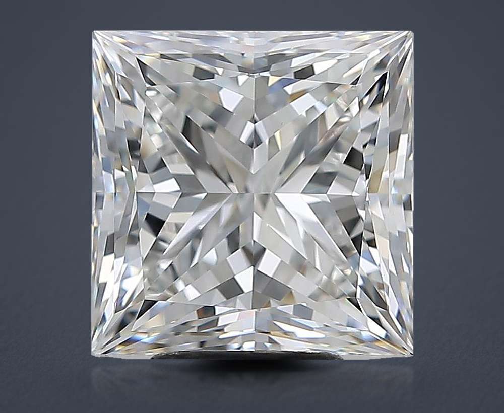 5.51ct G VS1 Rare Carat Ideal Cut Princess Diamond
