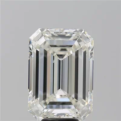 9.08ct H VS2 Rare Carat Ideal Cut Emerald Diamond