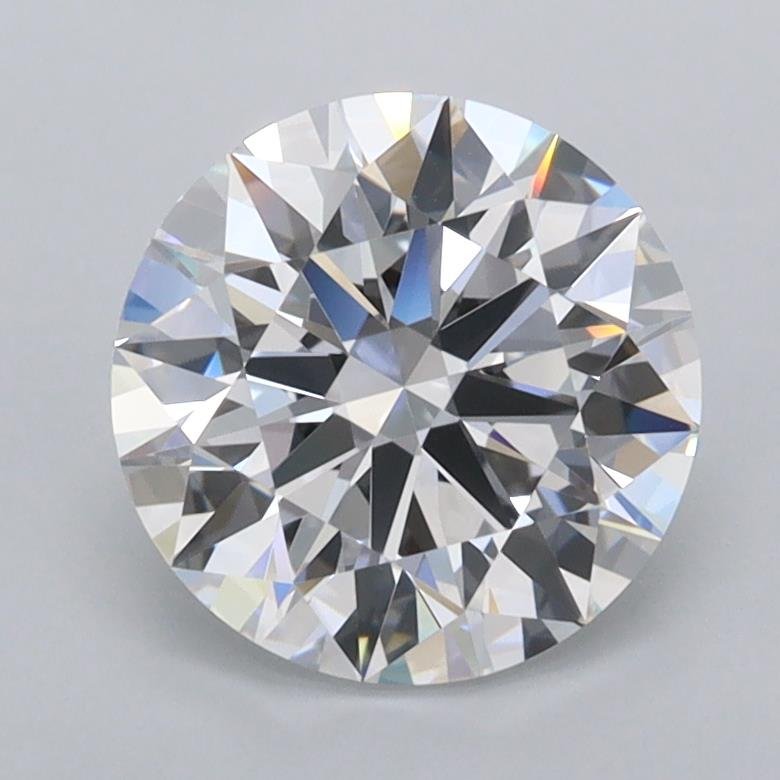 1.92ct D FL Rare Carat Ideal Cut Round Lab Grown Diamond